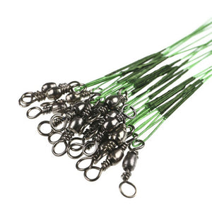 Steel Wire Leader With Swivel Fishing Line