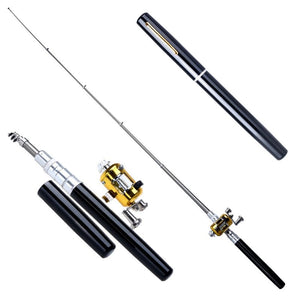 Mini Portable Pocket Fishing Rod With Reel